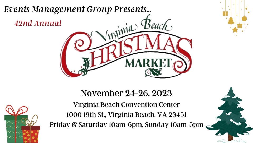 42nd Annual Virginia Beach Christmas Market WGHFM